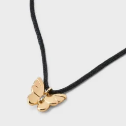Butterfly Cord And Ear Pendant Necklace Set 2pc - Wild Fable™ Gold -Herday Fashion GUEST 00434bc5 0c4d 4d23 80aa 08e0db51a9f4