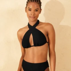 Women's Pucker Textured Multiway Triangle Bikini Top - Wild Fable™ -Herday Fashion GUEST 015b78a5 5fba 4032 b6f7 58e120948f64