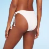Women's Crochet Side-Tie Extra Cheeky Extra High Waist Bikini Bottom - Wild Fable™ Cream -Herday Fashion GUEST 022441d3 47f2 48d6 b144 d0bb4ed78a4d