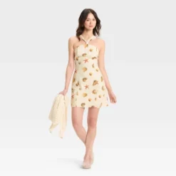 Women's Knotted Y-Neck Linen Mini A-Line Dress - Wild Fable™ 5 Women's Knotted Y-Neck Linen Mini A-Line Dress - Wild Fable™ -Herday Fashion GUEST 0240a032 58bf 409a 9956 0dc18fb0cb0a