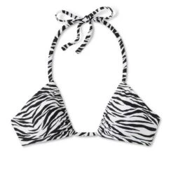 Women's Multiway U-Neck Bralette Bikini Top - Wild Fable™ Black/White Zebra Print -Herday Fashion GUEST 04395452 722a 4d3b bc1a ced3f2a7697c