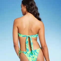 Women's Bead Detail U-Neck Multi-Way Bralette Bikini Top - Wild Fable™ Multi Tropical Print -Herday Fashion GUEST 07c0b02a 5519 4258 a8d4 e83426d58be0