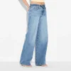Women's Low-Rise Baggy Jeans - Wild Fable™ Long/Short -Herday Fashion GUEST 08b05d94 3f27 4235 97e5 ea76321d7b1b