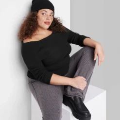 Women's Fitted Off The Shoulder Sweater Top - Wild Fable™ 10 Women's Fitted Off The Shoulder Sweater Top - Wild Fable™ -Herday Fashion GUEST 08c072fa 38a7 42b8 9182 c1d8538b88e8