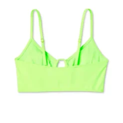 Women's Lace-Up Longline Bikini Top - Wild Fable™ Neon Green -Herday Fashion GUEST 0cb4703c 39b1 4daa ae4c 68432ddeb422
