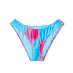 Women's High Leg Cheeky Bikini Bottom - Wild Fable™ Blue Marble Print -Herday Fashion GUEST 0e1507f5 33cc 412d 8621 a4be9278adec