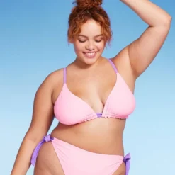 Women's Reversible Triangle Bikini Top - Wild Fable™ -Herday Fashion GUEST 15faa46e e879 42ba b251 6c6d9fc90a1e