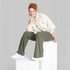 Women's High-Waisted Flare Leggings - Wild Fable™ -Herday Fashion GUEST 16153477 f570 4a6a bb60 8d75823877a0