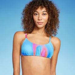 Women's Tunnel Front Bralette Bikini Top - Wild Fable™ Blue Marble Print 16 Women's Tunnel Front Bralette Bikini Top - Wild Fable™ Blue Marble Print -Herday Fashion GUEST 16df0405 abdc 4e39 97f7 b50bdaaf908c