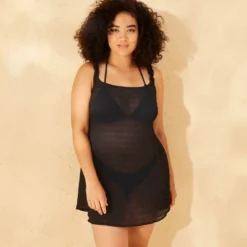 Women's Sleeveless Textured Chiffon Cover Up Mini Dress - Wild Fable™ -Herday Fashion GUEST 17608974 9baa 443d 825c 1d33b3110169