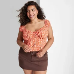 Women's Cap Sleeve Sweetheart Top - Wild Fable™ -Herday Fashion GUEST 1aa53fb4 1d04 437b b550 1354adee55ce