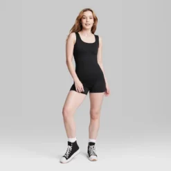 Women's Seamless Fabric Reversible Romper - Wild Fableā¢