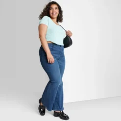 Women's High-Rise Flare Jeans - Wild Fable™ Dark Blue Wash 9 Women's High-Rise Flare Jeans - Wild Fable™ Dark Blue Wash -Herday Fashion GUEST 1ca76bba fc19 412b ad5f 829bd6fb1442