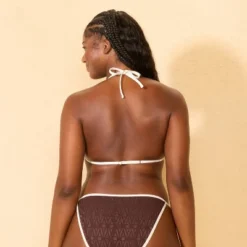 Women's Contrast Binding Crochet Medium Coverage Tie-Front Bikini Top - Wild Fable™ 9 Women's Contrast Binding Crochet Medium Coverage Tie-Front Bikini Top - Wild Fable™ -Herday Fashion GUEST 1d1239eb a22b 4d52 bf84 0663ea6ac2e8