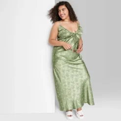 Women's Satin Slip Maxi Dress - Wild Fable™ -Herday Fashion GUEST 1fc454ee ade4 4659 84e0 e5892a8499fc