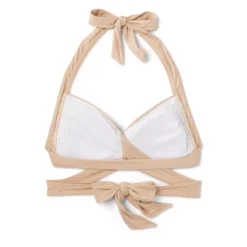 Women's Longline Wrap Front Bralette Bikini Top - Wild Fable™ Gold -Herday Fashion GUEST 2004029f 3f5c 4d86 9b05 fb8101117395