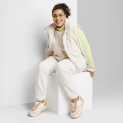 Women's Matte Cropped Puffer Vest - Wild Fable™ -Herday Fashion GUEST 21d50dbe 6836 4ea4 a513 140f5c41cc0d