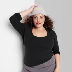 Women's Long Sleeve Scoop Neck T-Shirt - Wild Fable™ 10 Women's Long Sleeve Scoop Neck T-Shirt - Wild Fable™ -Herday Fashion GUEST 23753f85 51aa 4ad5 a7aa e2c02ad0f7cf