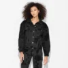Women's Foundational Denim Oversized Trucker Jacket - Wild Fable™ -Herday Fashion GUEST 2493220c 5f2d 4eda 9697 de43b8031327