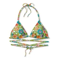 Women's Triangle Wrap Bikini Top - Wild Fable™ Multi Floral Print 19 Women's Triangle Wrap Bikini Top - Wild Fable™ Multi Floral Print -Herday Fashion GUEST 2567a1a9 cccf 4cce a71c afd944a44bf1