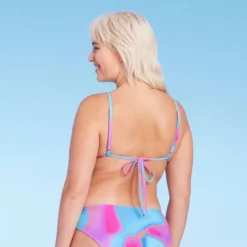 Women's Tunnel Front Bralette Bikini Top - Wild Fable™ Blue Marble Print 13 Women's Tunnel Front Bralette Bikini Top - Wild Fable™ Blue Marble Print -Herday Fashion GUEST 2590b86f 3a9c 4587 b451 bcb0db75379f