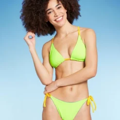 Women's Reversible Triangle Bikini Top - Wild Fable™ -Herday Fashion GUEST 2964ce9d 2c22 4eff adf0 f0fe698a055e