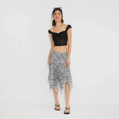 Women's Mesh Asymmetrical Skirt - Wild Fable™ 3 Women's Mesh Asymmetrical Skirt - Wild Fable™