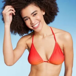 Women's Triangle Bikini Top - Wild Fable™ Orange Ombre Print 15 Women's Triangle Bikini Top - Wild Fable™ Orange Ombre Print -Herday Fashion GUEST 2d950af7 aaee 436b a906 d3e54bd7fa14