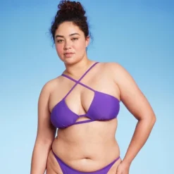 Women's Cut Out Cross Front Bralette Bikini Top - Wild Fable™ -Herday Fashion GUEST 2fc6d8e1 cca2 4741 a443 e4ad608a5b41