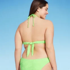 Women's Terry Textured U-Neck Multi-Way Bralette Bikini Top - Wild Fable™ Tropical Green 23 Women's Terry Textured U-Neck Multi-Way Bralette Bikini Top - Wild Fable™ Tropical Green -Herday Fashion GUEST 2fe348c1 a4ce 4591 9a32 1e39ebd3ee37