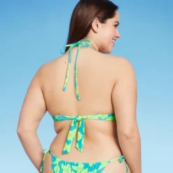 Women's Bead Detail U-Neck Multi-Way Bralette Bikini Top - Wild Fable™ Multi Tropical Print -Herday Fashion GUEST 30e6e73a b53e 4b6c 841f 623efaf7d92a