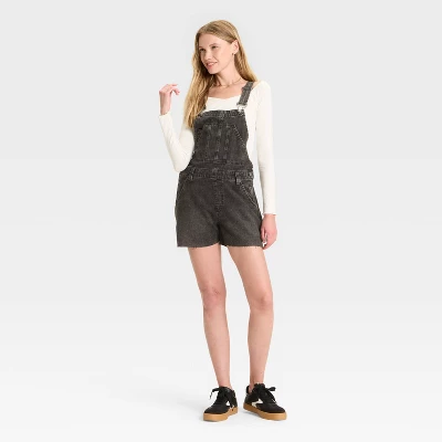 Women's Denim Shortalls - Wild Fable™ 4 Women's Denim Shortalls - Wild Fable™ - Image 2