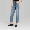 Women's High-Rise 90's Relaxed Slashed Straight Jeans - Wild Fable™ Medium Wash 1 Women's High-Rise 90's Relaxed Slashed Straight Jeans - Wild Fable™ Medium Wash -Herday Fashion GUEST 3278860a 329e 4da8 b856 87365bc94b23