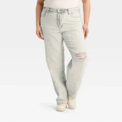 Women's High-Rise Straight Jeans - Wild Fable™ Light Gray Wash 7 Women's High-Rise Straight Jeans - Wild Fable™ Light Gray Wash -Herday Fashion GUEST 3393c1a4 824b 413d bf49 e7898d8dccd9
