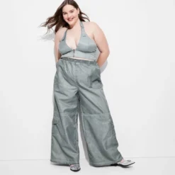 Women's Mid-Rise Wide Leg Cargo Pants - Wild Fable™ Light Teal Blue 7 Women's Mid-Rise Wide Leg Cargo Pants - Wild Fable™ Light Teal Blue -Herday Fashion GUEST 339e4f79 f140 4e9d 861f 12be51d41abd