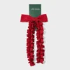 Ruffle Bow Hair Clip - Wild Fable™ Burgundy -Herday Fashion GUEST 34d9da65 bbad 4a47 97e2 4008b5cc97cd