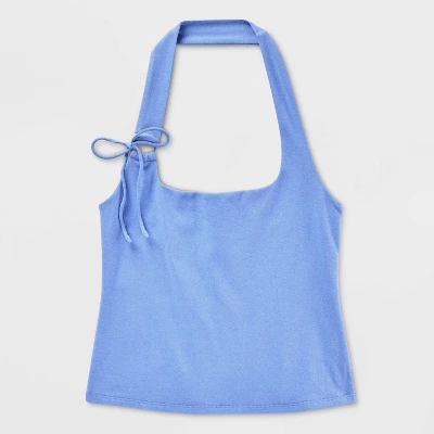 Women's Side-Tie Halter Tank Top - Wild Fable™ 5 Women's Side-Tie Halter Tank Top - Wild Fable™ - Image 3