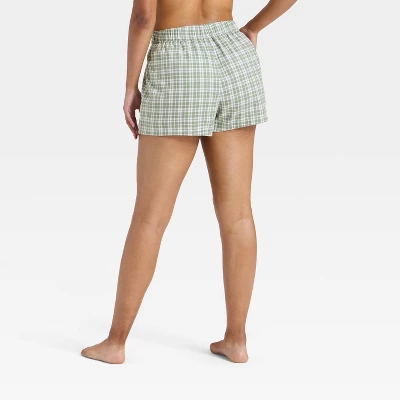 Women's Boxer Pajama Shorts - Wild Fable™ 3 Women's Boxer Pajama Shorts - Wild Fable™