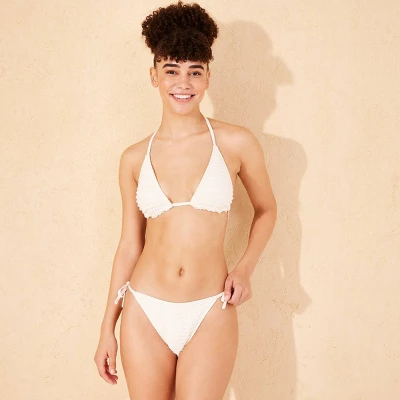 Women's Lace Ruffle Low-Rise Ultra High Leg Extra Cheeky Bikini Bottom - Wild Fable™ 4 Women's Lace Ruffle Low-Rise Ultra High Leg Extra Cheeky Bikini Bottom - Wild Fable™ - Image 2