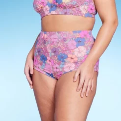 Women's Cheeky Boyshorts Bikini Bottom - Wild Fable™ Floral Print -Herday Fashion GUEST 3b817220 625b 4566 997e e8ac25224b98