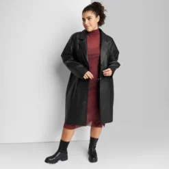 Women's Faux Leather Trench Coat - Wild Fable™ 8 Women's Faux Leather Trench Coat - Wild Fable™ -Herday Fashion GUEST 3c6b2bd6 36ec 4299 97b2 6e023a1ec87b