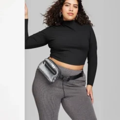 Women's Long Sleeve Mock Neck T-Shirt - Wild Fable™ -Herday Fashion GUEST 3d9a5123 c306 4bc0 b443 8374de0350ce