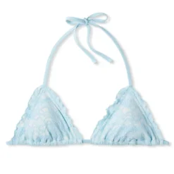Women's Lace Detail Triangle Bikini Top - Wild Fable™ Blue -Herday Fashion GUEST 40ef2753 5f9a 4d35 8960 698f01dbfc1f