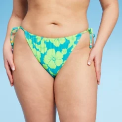 Women's Adjustable Coverage Bikini Bottom - Wild Fable™ Blue/Green Tropical Print 15 Women's Adjustable Coverage Bikini Bottom - Wild Fable™ Blue/Green Tropical Print -Herday Fashion GUEST 41f91eb6 748e 45aa bb50 30fcfeffacf9