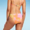 Women's High Leg Cheeky Bikini Bottom - Wild Fable™ Pink/Orange/Yellow Tie-Dye -Herday Fashion GUEST 42eac628 12a8 4002 979f c8e066f8a683