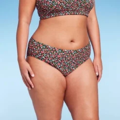 Women's Hipster High Leg Bikini Bottom - Wild Fable™ Multi Floral Print -Herday Fashion GUEST 42eb4059 3613 4820 9c50 e448960dca61