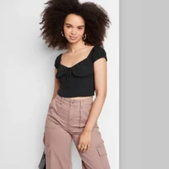 Women's Cap Sleeve Sweetheart Top - Wild Fable™ -Herday Fashion GUEST 454ad474 ce3c 4b30 a17f 5b0e52bad4eb