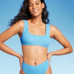 Women's Pucker Square Neck Wide Strap Bralette Bikini Top - Wild Fable™ 12 Women's Pucker Square Neck Wide Strap Bralette Bikini Top - Wild Fable™ -Herday Fashion GUEST 473eb668 675a 4275 82bd 0e127f7902f4