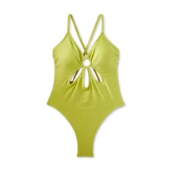 Women's Ring Front Cut Out One Piece Swimsuit - Wild Fable™ Green -Herday Fashion GUEST 4769e5c8 178f 4a82 9bd1 80f8cdd2413b