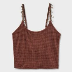 Women's Scoopneck Shell Trim Tank Top - Wild Fable™ -Herday Fashion GUEST 49099244 e82d 48f7 a484 f65cb890bc95